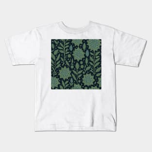 Vintage Zen Floral V3 Kids T-Shirt